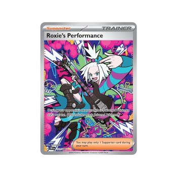 Roxie”s Performance (Chaos Rising 121/86) (Special Illustration Rare) English - Near Mint