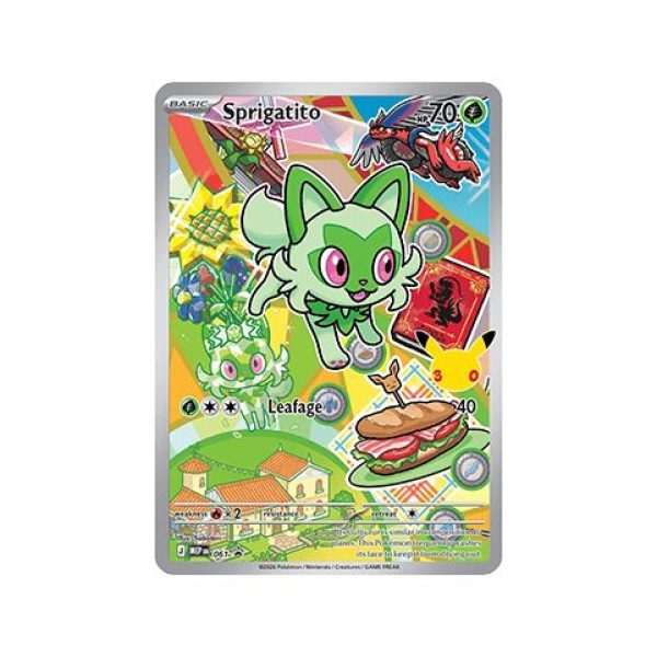 Sprigatito (MEP Black Star Promos 061/0) (Promo) English - Near Mint