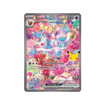 Sylveon ex (ME: 30th Celebration 153) (Special Illustration Rare) English - Near Mint