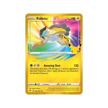 Raikou (ME: 30th Celebration Classic Collection 50) (Amazing Rare) English - Near Mint