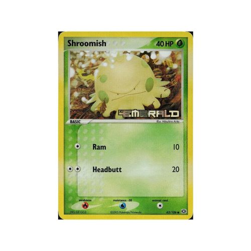 Shroomish (EX Emerald 63) (Stamped Holo) English - excellent