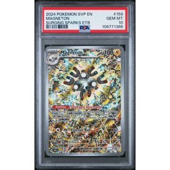 Magneton - Sv Black Star Promo - English 2024 - #159 - PSA GEM MT 10 - Pokemon Graded Card