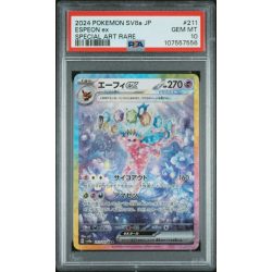 Espeon EX - Terastal Fest EX - Japanese 2024 - #211 - PSA GEM MT 10 - Pokemon Graded Card