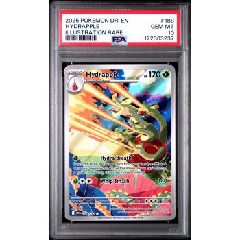 Hydrapple - Destined Rivals - English 2025 - #188 - PSA GEM MT 10 - Pokemon Graded Card