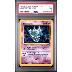 Misdreavus-Holo - Neo Revelation - English 2001 - #11 - PSA NM 7 - Pokemon Graded Card