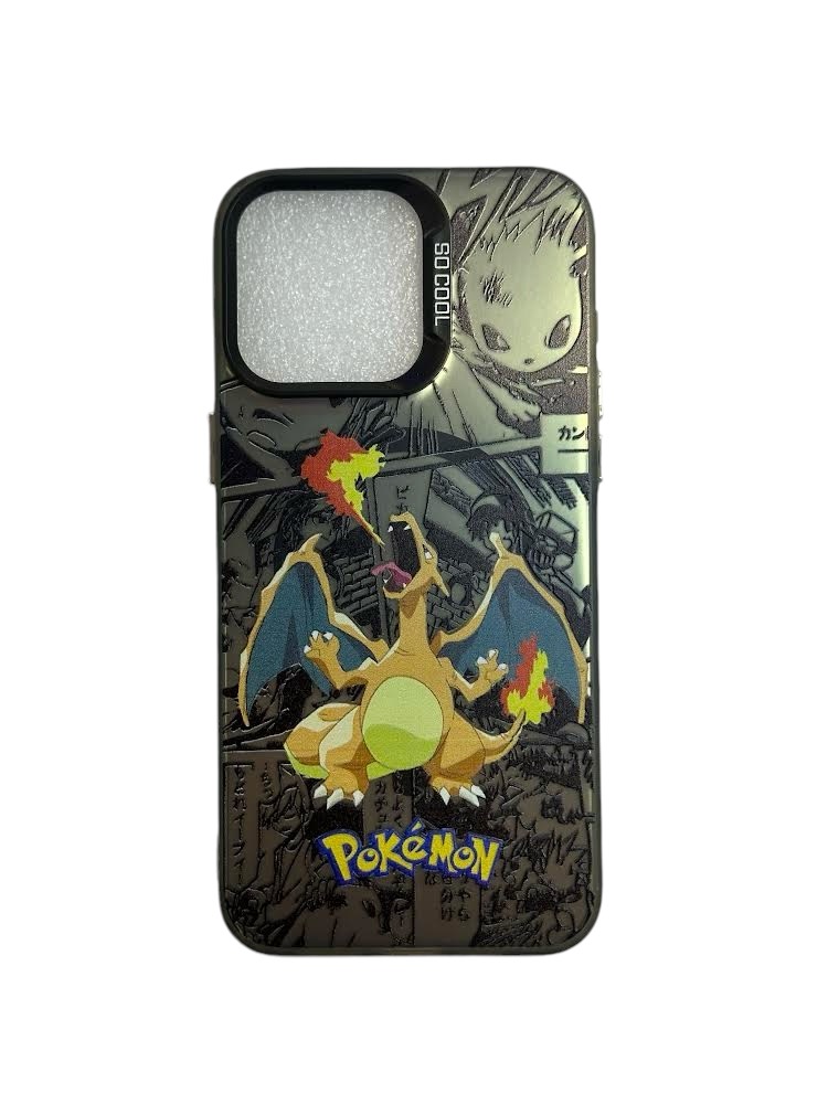 Σκληρή Θήκη Pokemon Charizard Manga με Magsafe για iPhone 14 Pro