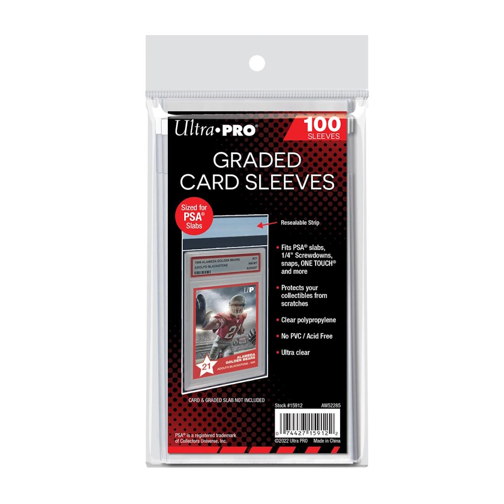 100 Ct Card Saver Cardboard Gold PSA Graded Sem Rgd Holders CS 2...